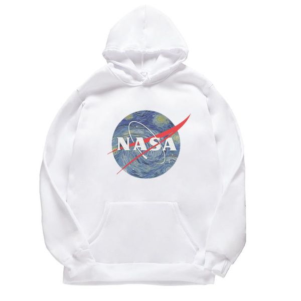 

mens hip hop hoodies casual printing starry sky hooded sweatshirts male patterns printed high street pullover designer sweatshirt, Black