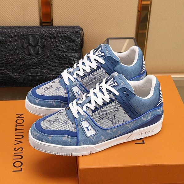 

luxury mens shoes casual luxury fashion trainers sneakers casual shoes with box chaussures homme sports shoes men flats sale