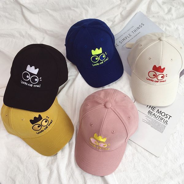 

children's warm baseball cap warm fashionable boy boy's baseball cap korean style girl's hat fashionable and versatile, Yellow