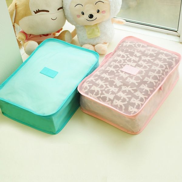 

large net nv yi business trip waterproof foldable travel storage storage bag men's and women's clothes sorting net bag