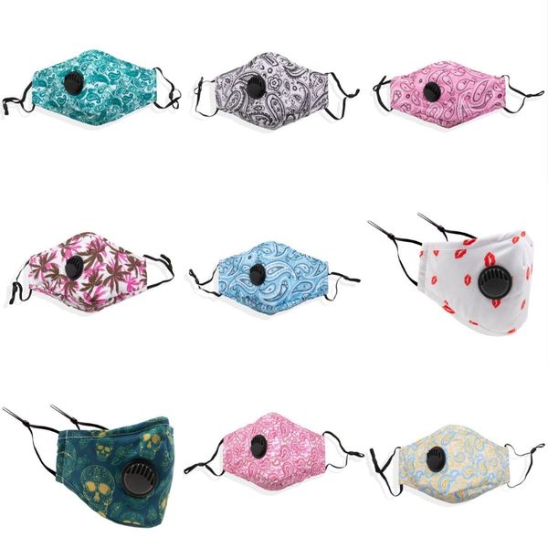 

bsmm with breathe valve 10 5 3 1 1pcs pollution pm2.5 mask dust dustproof washable reusable masks cotton mouth designer face mask#660, Black