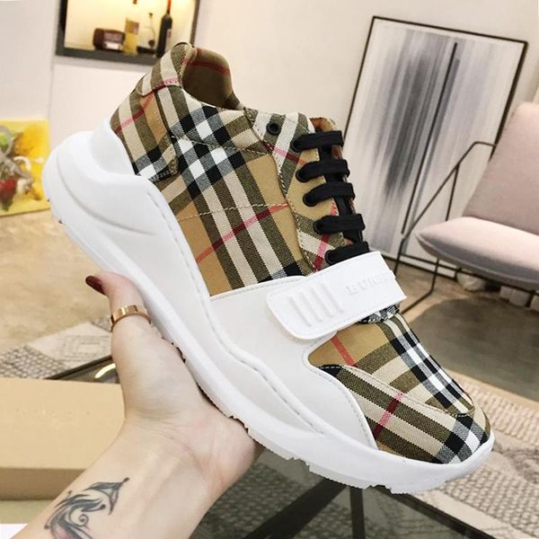 

mens shoes luxury sports vintage outdoor breathable platform stylish shoes vintage check cotton sneakers fashion shoes for men zapatos