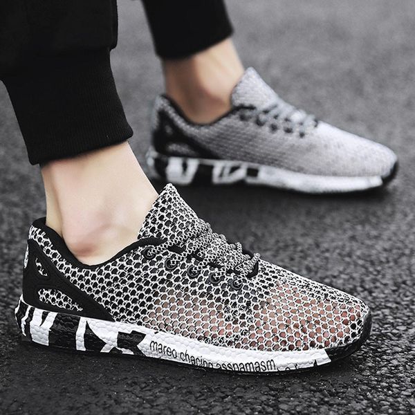 

spring and summer fashion mens casual shoes lace-up breathable shoes sneakers mens trainers zapatillas hombre#sw vx390724