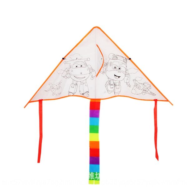 

blank kite diy making graffiti diydiy fill color children's hand-painted handmade color painting coloring material package