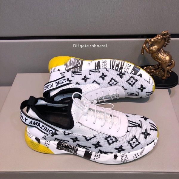 

2021-2020p limited edition classic alphabet men 's low -casual sports shoes ,high -end fashion wild tide shoes ,size :38 -45, Black