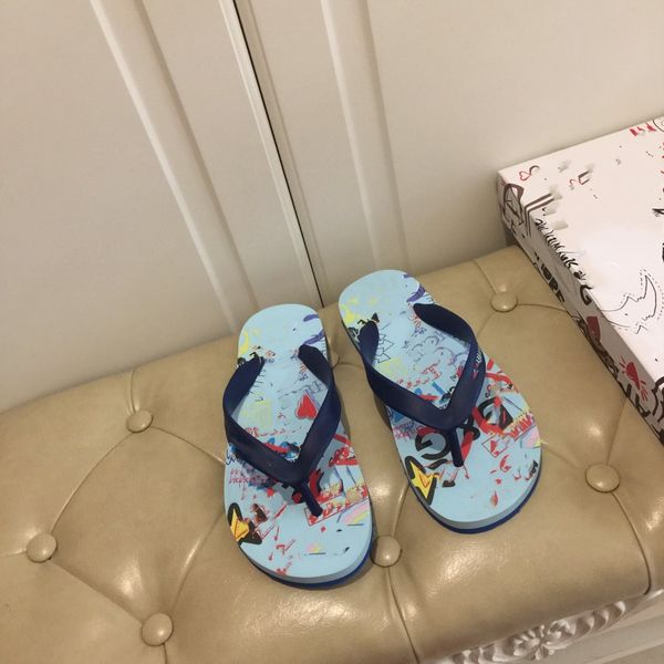 

new slippers comfortable and breathable milano calf leather and rubber slippers fashion designer shoes