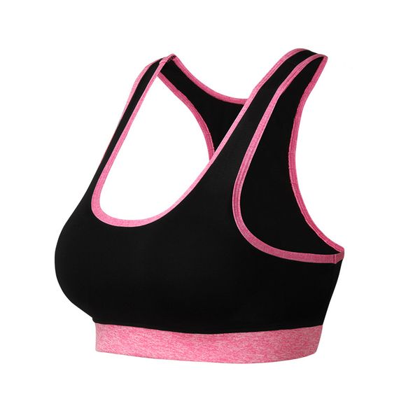 

корейский стиль весна лето спорт quick-dry цвет край bra дышащий йога одежда фитнес нижнее белье жилет женщин, White;red