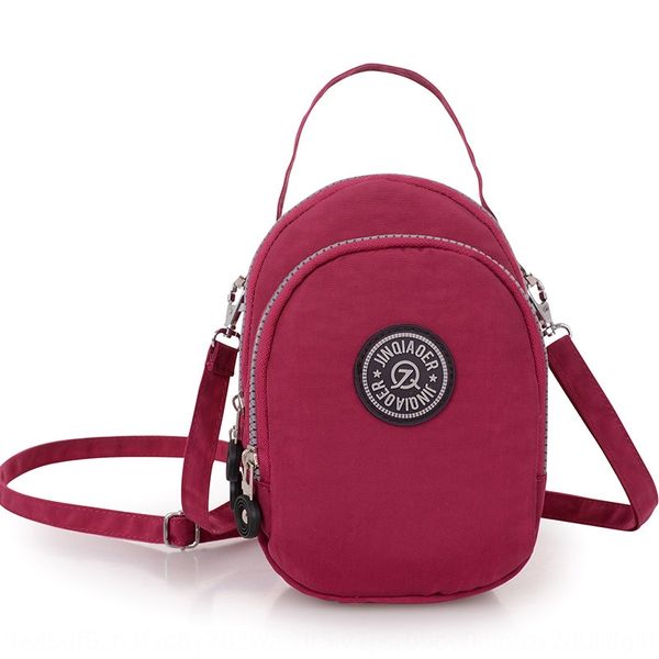 

new jin qiaoer oxford cloth korean style single shoulder slant hand pin water-proof oxford cloth hand handbag nylon bag