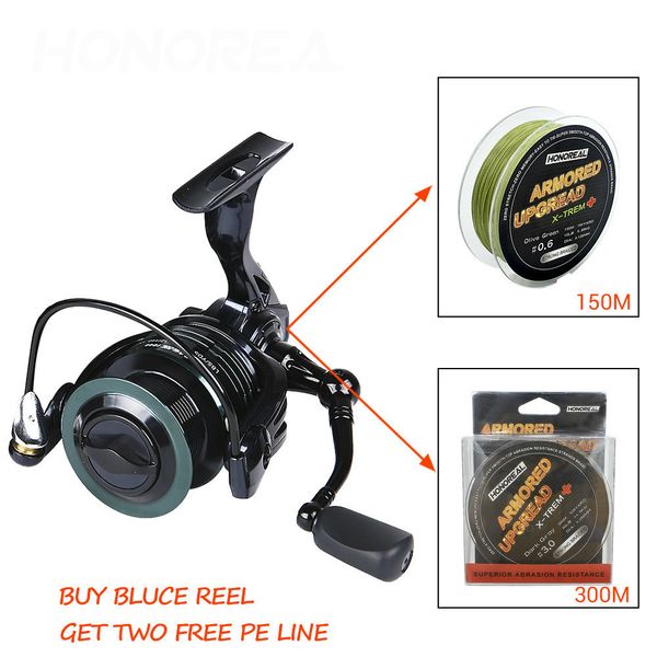 

high speed carp fishing reels 6.3:1 2000-5000 series 9+1bb spinning reel baitcasting saltwater with gift carpa molinete de pesca