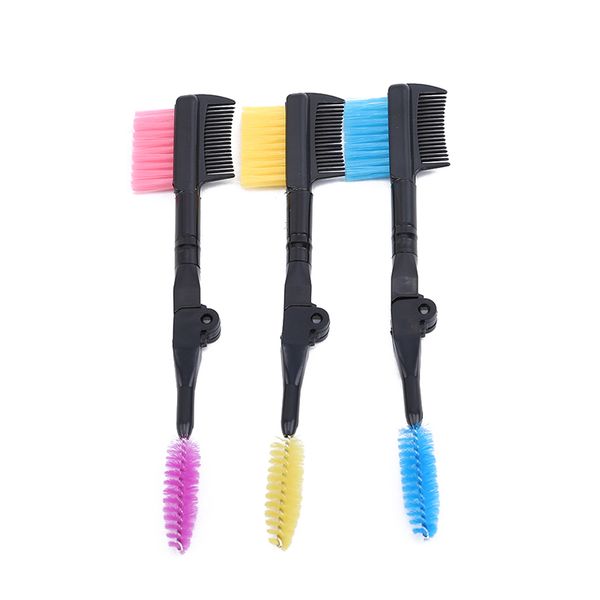 

расширение 1pc ресниц и кисть для макияжа инструмент для портативного складного cosmetic makeup