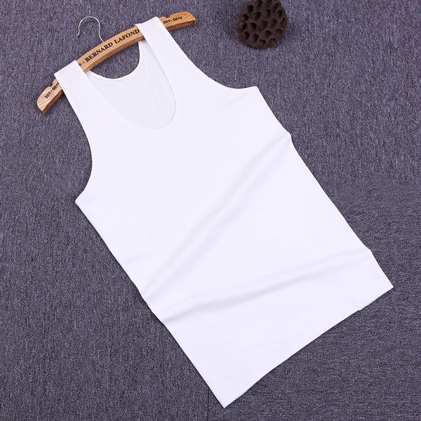 

nde16 middle-aged and elderly vest men' cotton men' summer old shirt loose white vest under underwear sleeveless hurdle old unde, White;black