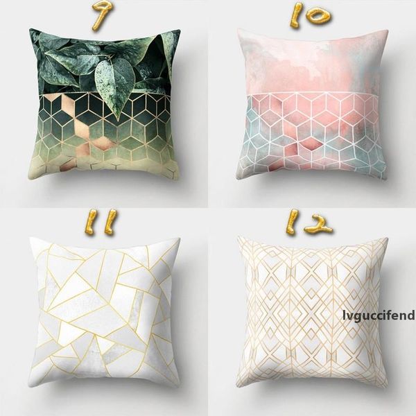 

modern square cushion cover 16 styles geometry pattern pillowcase home decor throw pillow case factory direct sale 4qy bb