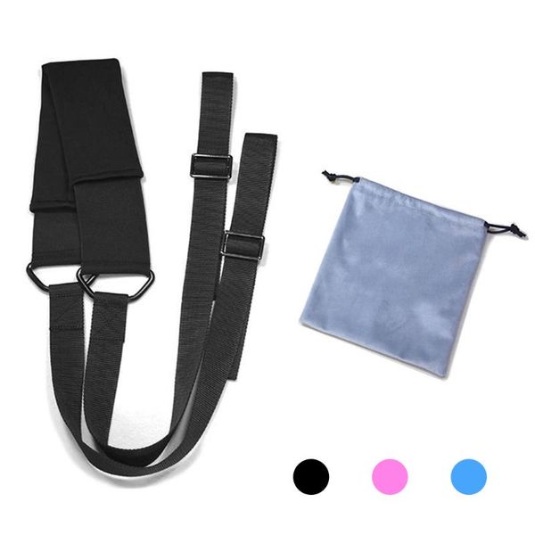 

resistance bands 2.6m adjustable leg stretcher band ballet dance flexibility stretching strap fitness workout exercise with carry bag