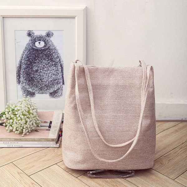 

vintage fashion books travel bags eco reusable foldable women shoulder bag shopping bags linen tote womens handbags purse