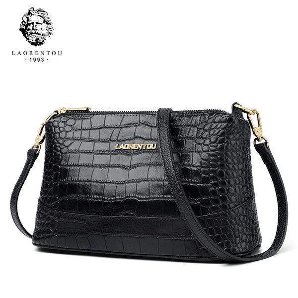 

laorentou lady crossbody shoulder bags chic messenger bags for women elegant soft cross-body bag stylish lady purse