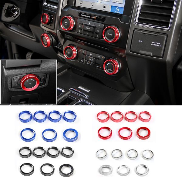 

air conditioner/four drive/trailer switch trim ring for ford f150 xlt version 16+
