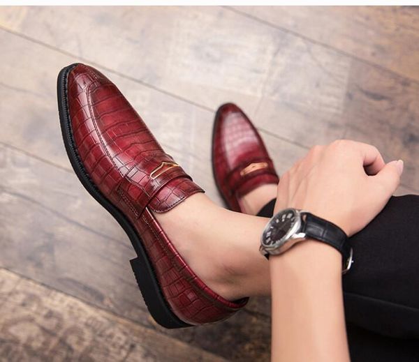 

men summer low heel fringe dress shoes spring vintage classic male casual office shoes da39, Black