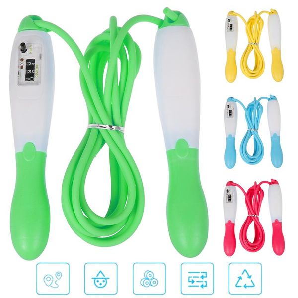 

adjustable jump ropes crossfit skipping ropes with counter sports fitness fast speed counting jump skipping rope calories