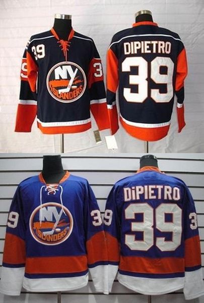 

wholesale mens 39 rick dipietro new york islanders 2016 new ice hockey jerseys 100% stitched shirt size s-3xl, Black;red