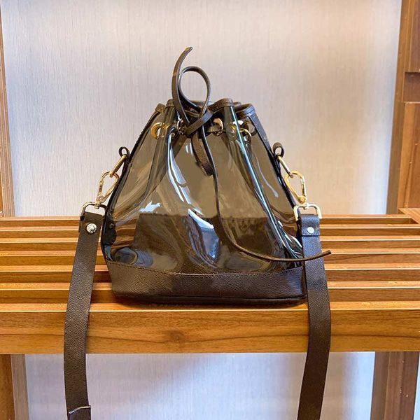 

пляж высокого качества сумки женского crossbody сумка transparent сумка мода ковш сумка желе сумка monogram бумажник