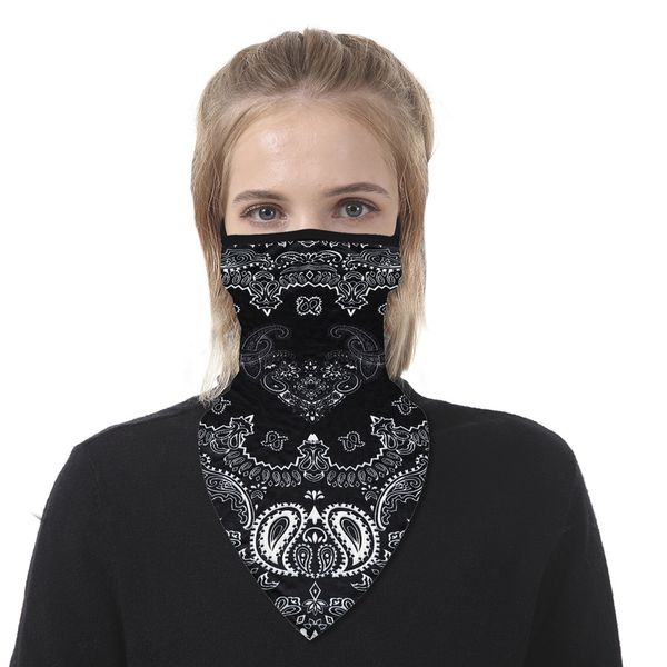 

cotton dustproof mouth face mask halloween mask usb led light up funny masks festival cosplay costume supplies party mask cycling face ma#40, Black