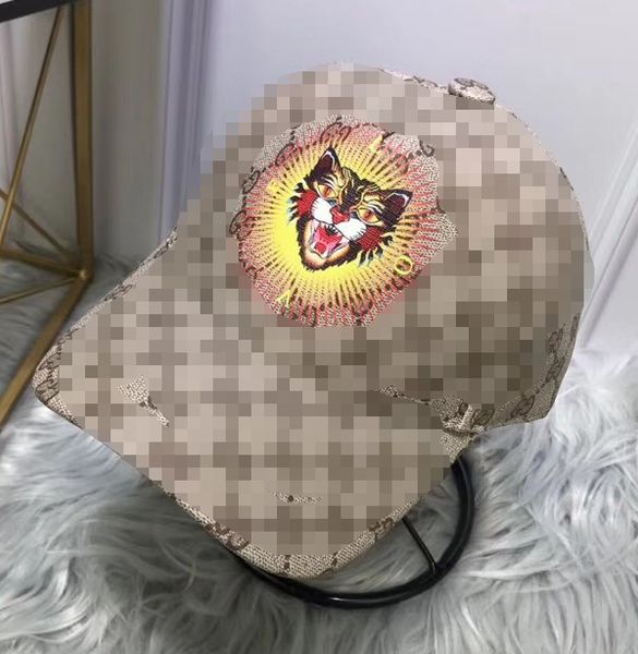 

2020 luxury caps new tiger pattern letter ball caps four seasons men women hats baseball snapback cap hip hop street style no box l 2020807p, Blue;gray
