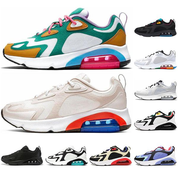 

2020 fashion running shoes 200s white mystic green red bordeaux blue women mens trainers runner athletics outdoor sport sneakers size 36-45