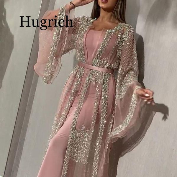 

2020 new fashion elegant fair maiden style long dresses long sleeve round neck horn sleeve pure color floor-length dresses, Black;gray