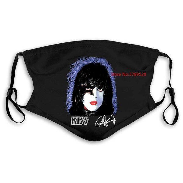 

kiss paul stanley mens black rock new m l print men summer style mask women kids pm25 djfru