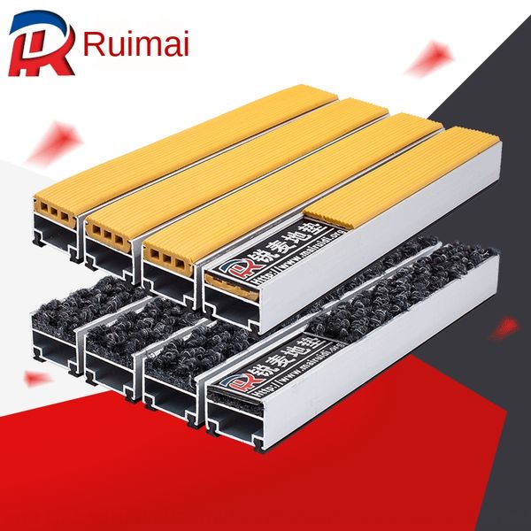 

aluminum carpet alloy dust carpet floor mat commercial door mud-removing embedded mud-removing anti-skid floor mat