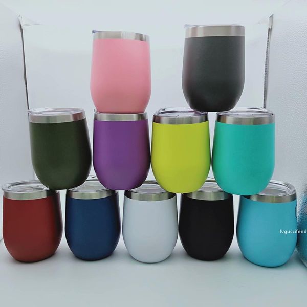 

16 colors wine glasses wine tumbler stainless steel tumble double wall vacuum tumbler with lid coffee mugs beer glass coffee mug