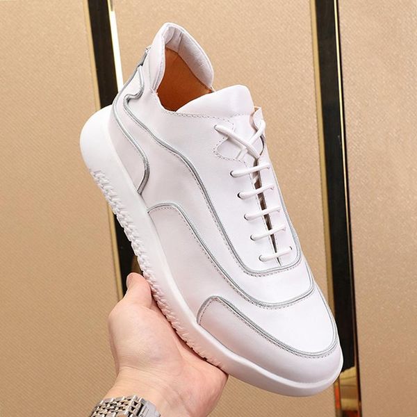 

volte sneaker mens shoes outdoor walking breathable plus szie shoes fashion luxury lace -up low casual men shoes drop ship, Black