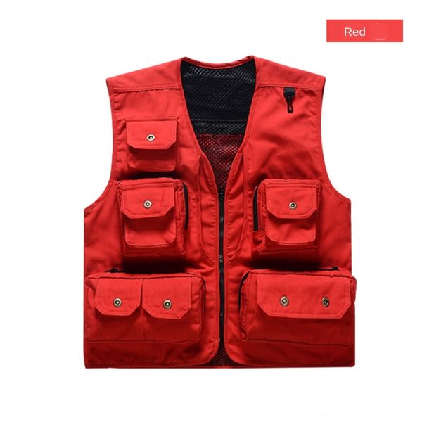 

lcrbz outdoor multi-pocket director pgraphy printing fishing reporter outdoor canvas multi-pocket director pgraphy printing fishing, Black;white