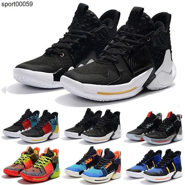 

arrival why not kids basketball shoes men zer0.2 sneakers zero 2 zero2 russell westbrook ii basketball, Black
