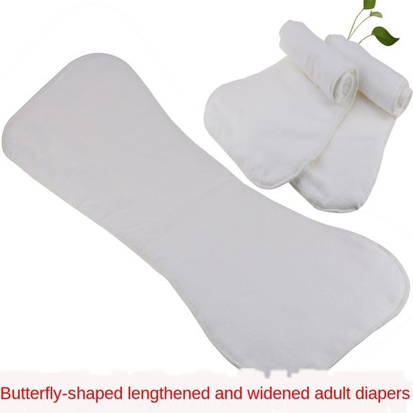 

washable nursing urine pad widened elderly care butterfly-shaped urine pad thickened four-layer superfine diaper straight