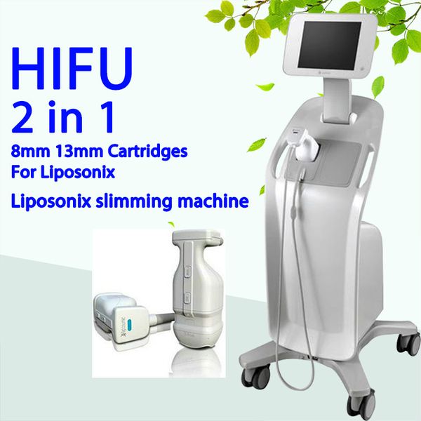 

ultrashape liposonix hifu slimming machine with 8mm 13mm cartridges hifu lipo for weight loss body shape