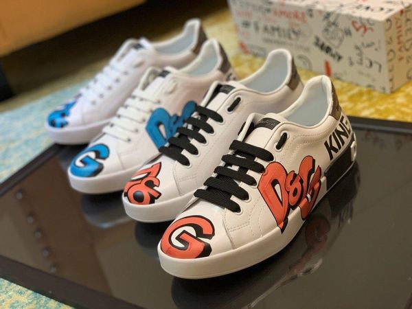 

new1 fashion ladies casual shoes fashion wild sports shoes printing comfortable women's shoes original box packaging fast delivery, Black