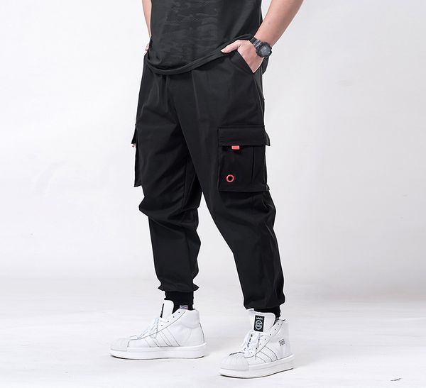 

7xl 6xl 5xl xxxxl hip hop harem pants men 2020 mens solid casual joggers pants male spring autumn vintage men women sweatpants, Black