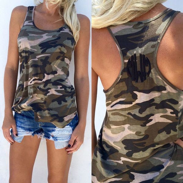

fashion tank women summer military vest sleeveless cotton shirt blouse casual tank t shirt roupas feminina, White