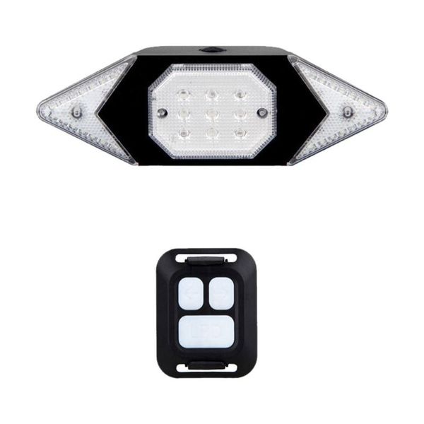 

1 set remote control wireless taillight riding lamp for bicycle
