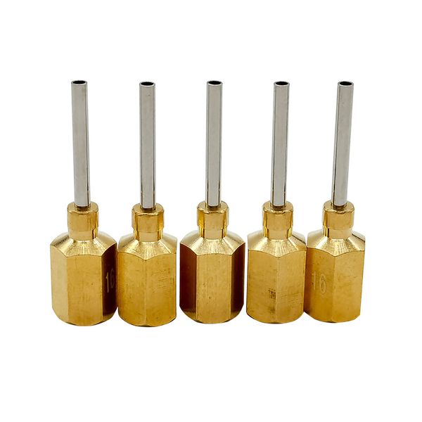 

pack of 100 internal thread dispensing needle blowing joint m5 internal thread needle