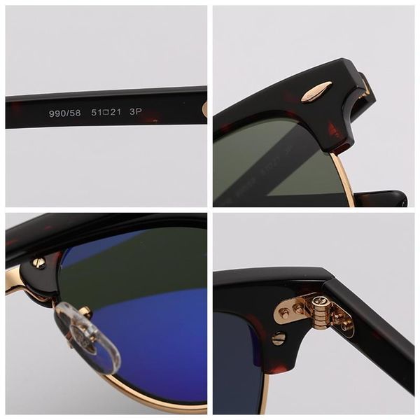 

mens конструктора очки мода марка солнцезащитные очки женщина популярные солнцезащитные очки вождение eyeware с tortoise рамочные оранжевый, White;black