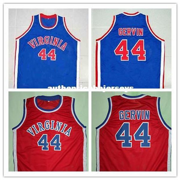 

men's #44 george gervin virginia squires basketball jersey embroidery stitched customize any name and name xs-6xl vest jerseys, Gray