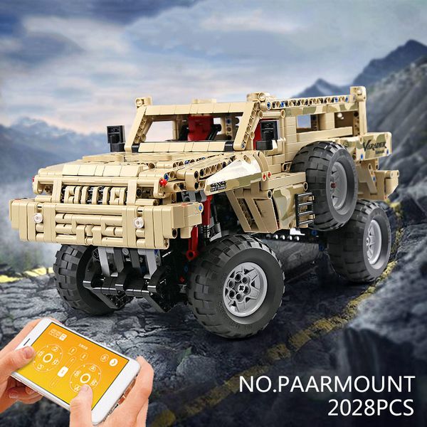 

marauder truck app remote control building blocks model technic series 4731 23007 mouldking 13131 2018pcs bricks children toys christmas bir