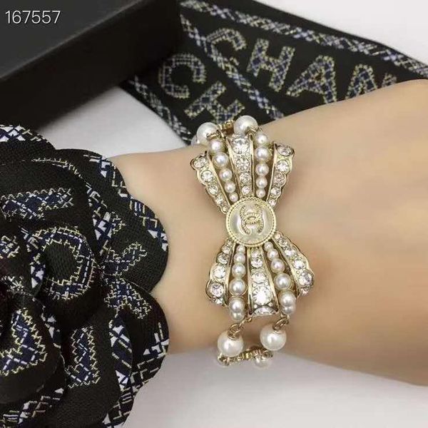 

european and american fashion women pearl bracelet 2020, Black