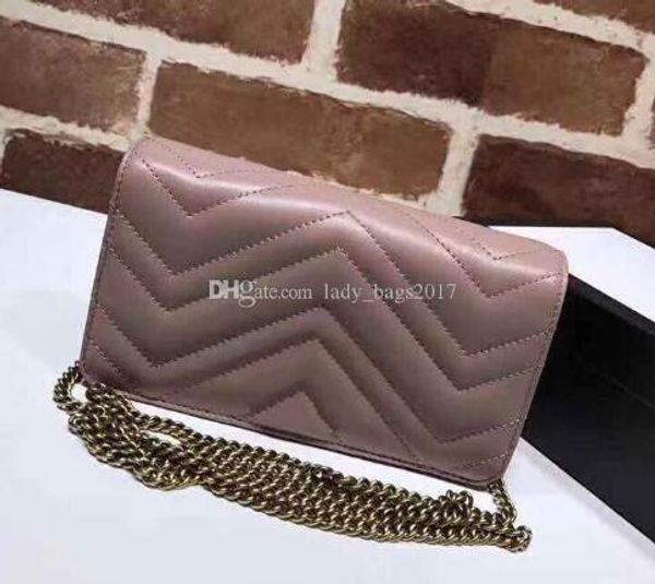 

2020classic love heart v wave pattern satchel chain bags key chain real leather crossbody shoulder bag purse messenger handbag