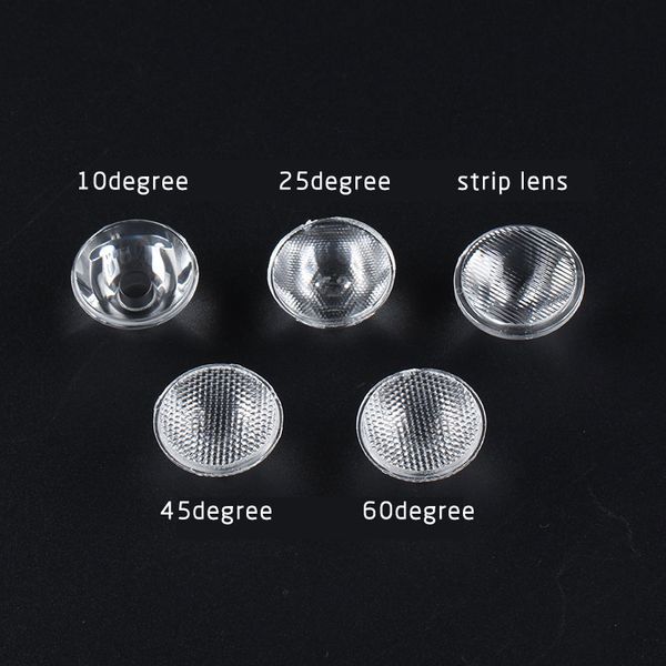 

flashlights torches 10/25/45/60degree led lens ,strip for cree xml xml2