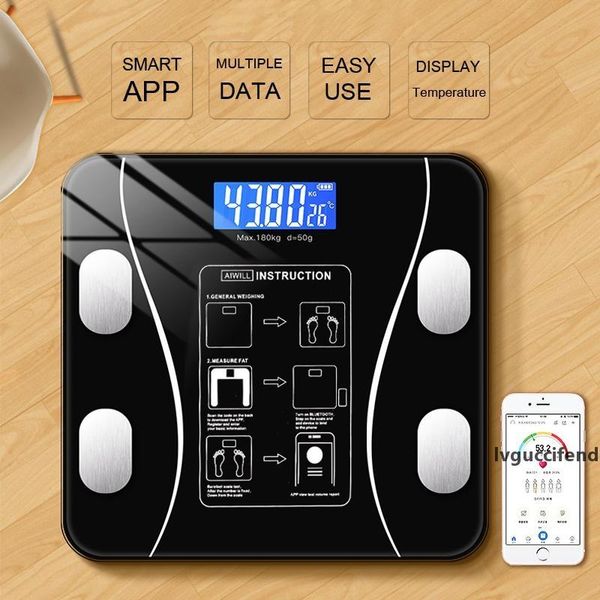 

pan pan da smart body scales electronic scale said small household female body fat loss diet precision weighing scales measuring t200522