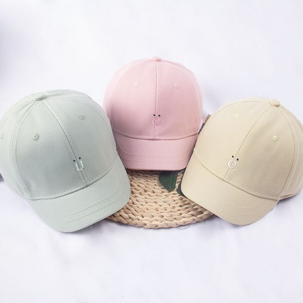 

short hat children' cute ins letter baseball cap korean style all-match student cartoon baseball cap men' fashion, Blue;gray