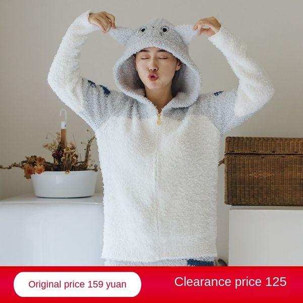 

не хочу, чтобы вырастить 125 мило уши мягкой теплой пижамы женская одежда набор теплый дом костюм дома одежду установить специальные предлож, Blue;red